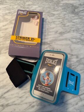 Everlast Striker VI+ Active Life Armband in Teal and Black